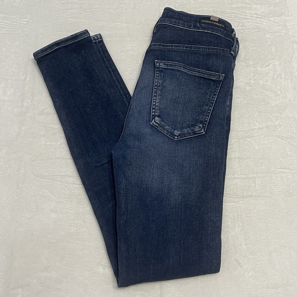 Citizens of Humanity Rocket High Rise Skinny Jeans Women's Sz 26 Blue CofH Denim